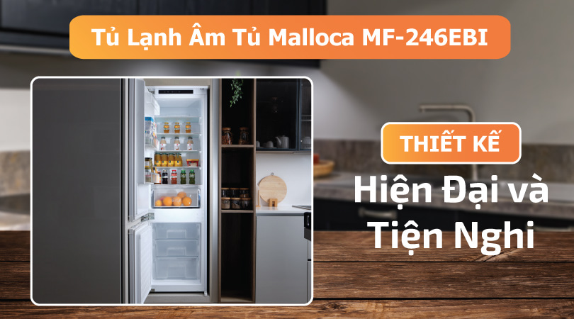 Malloca MF-246EBI thiết kế